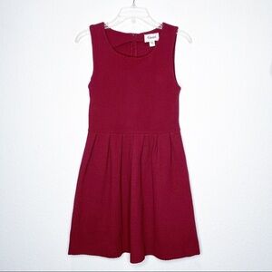 Ganni Noon & Night Textured Fit & Flare Sleeveless Mini Dress